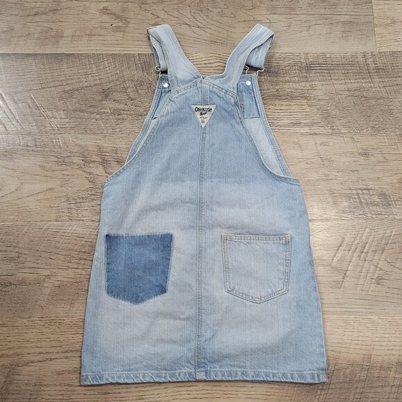 Girl's Jean Overalls Skirt - Picture 2 of 4